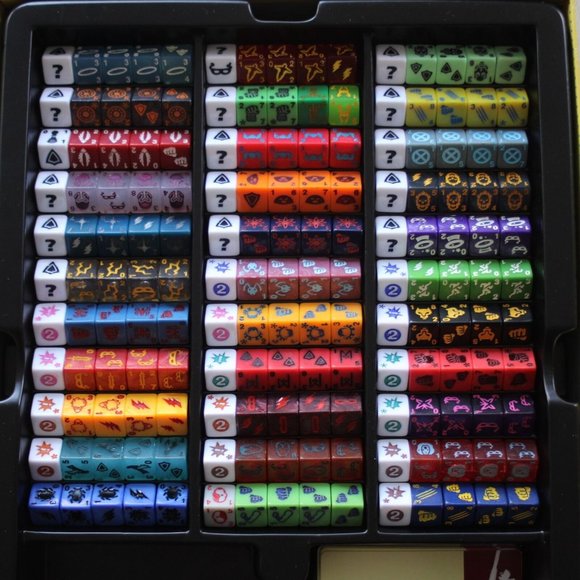 Wizkids Uncanny X-Men Dice Masters Color Cards 303 Dice - Picture 2 of 8